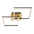 Briloner 3210-017 - Lampada da soffitto dimmerabile a LED FRAME 2xLED/11W/230V oro