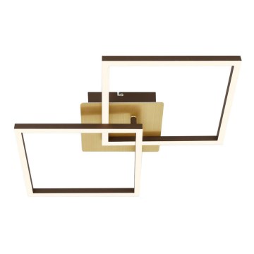 Briloner 3210-017 - Plafonnier à intensité variable LED FRAME 2xLED/11W/230V doré