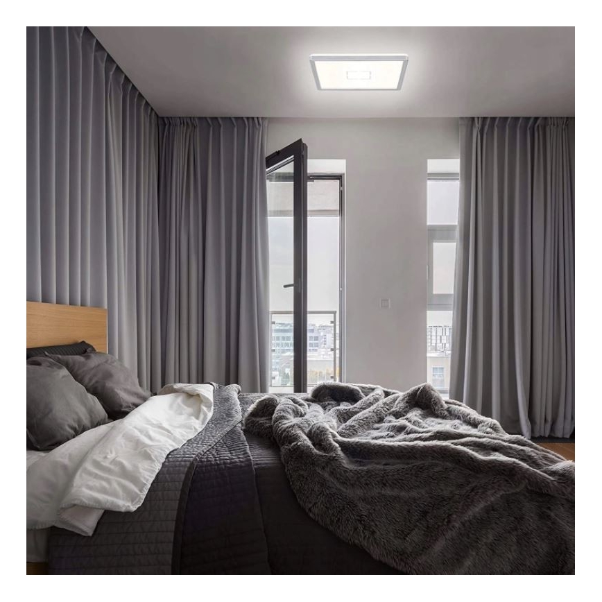 Briloner 3390-014 - Plafoniera LED FREE LED/18W/230V 29x29 cm
