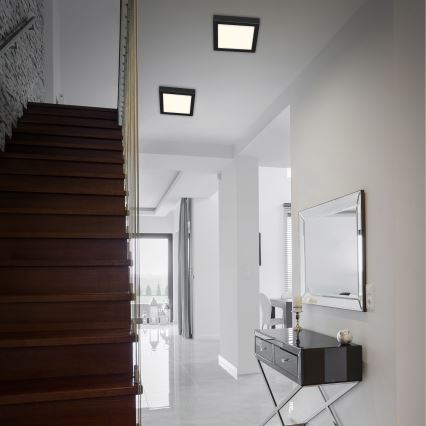 Briloner 3464-415 - Plafoniera LED FIRE LED/12W/230V 17x17 cm