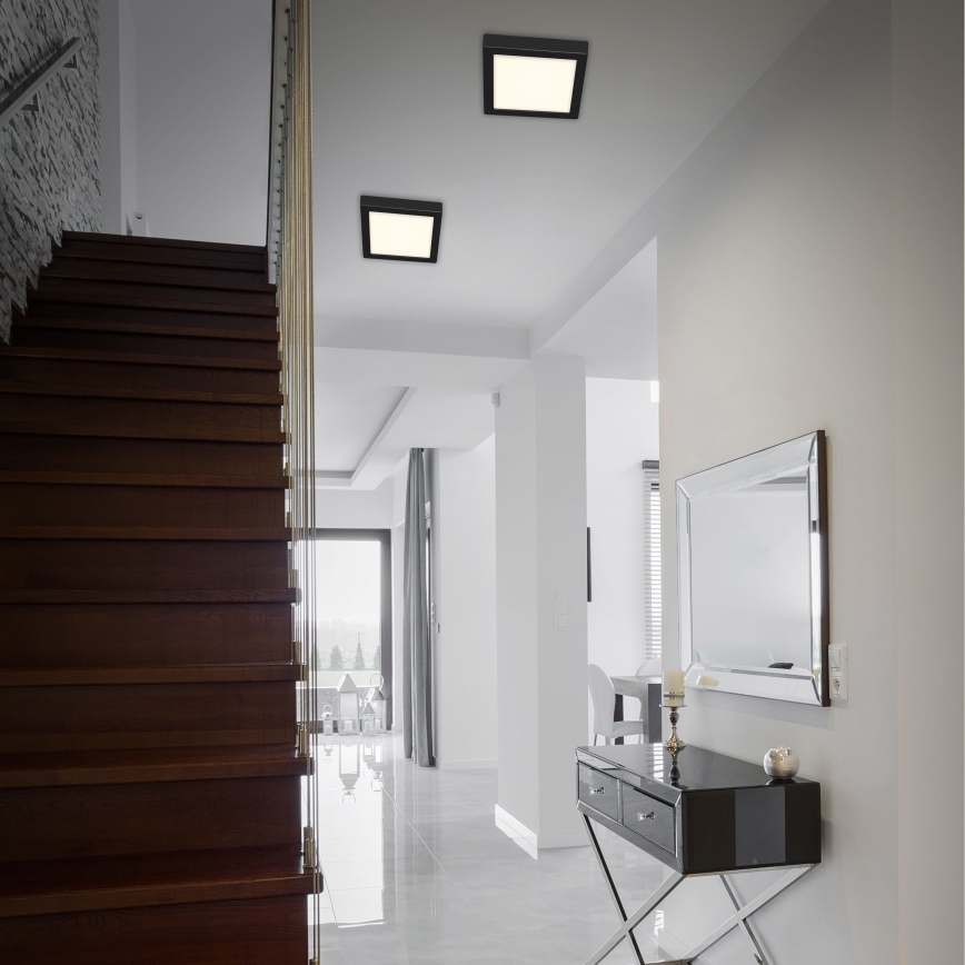 Briloner 3464-415 - Plafoniera LED FIRE LED/12W/230V 17x17 cm