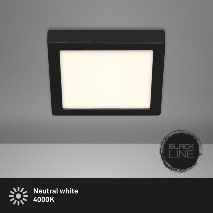 Briloner 3464-415 - Plafoniera LED FIRE LED/12W/230V 17x17 cm