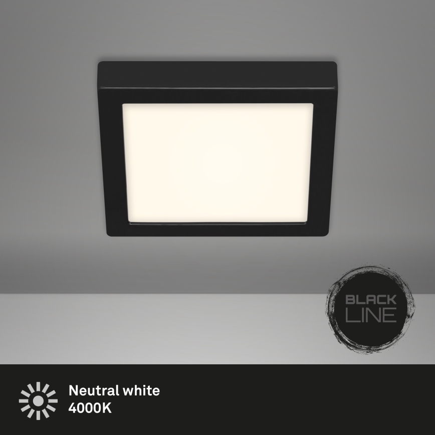 Briloner 3464-415 - Plafoniera LED FIRE LED/12W/230V 17x17 cm
