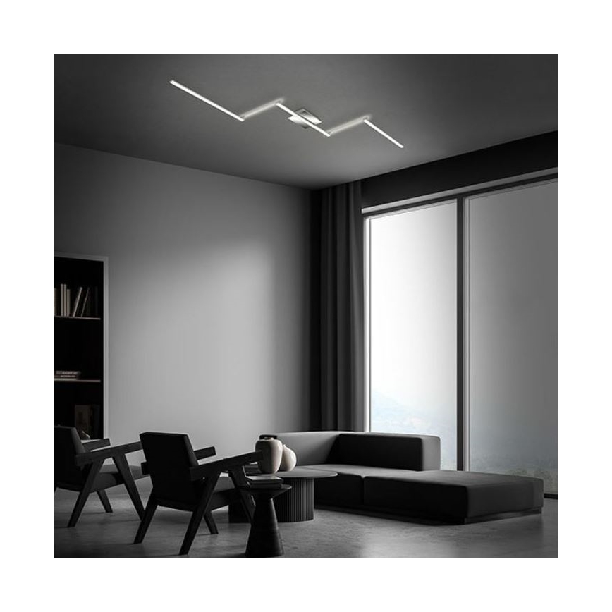 Briloner 3501-018 - Plafonnier LED STAFF 5xLED/4,8W/230V chrome mat