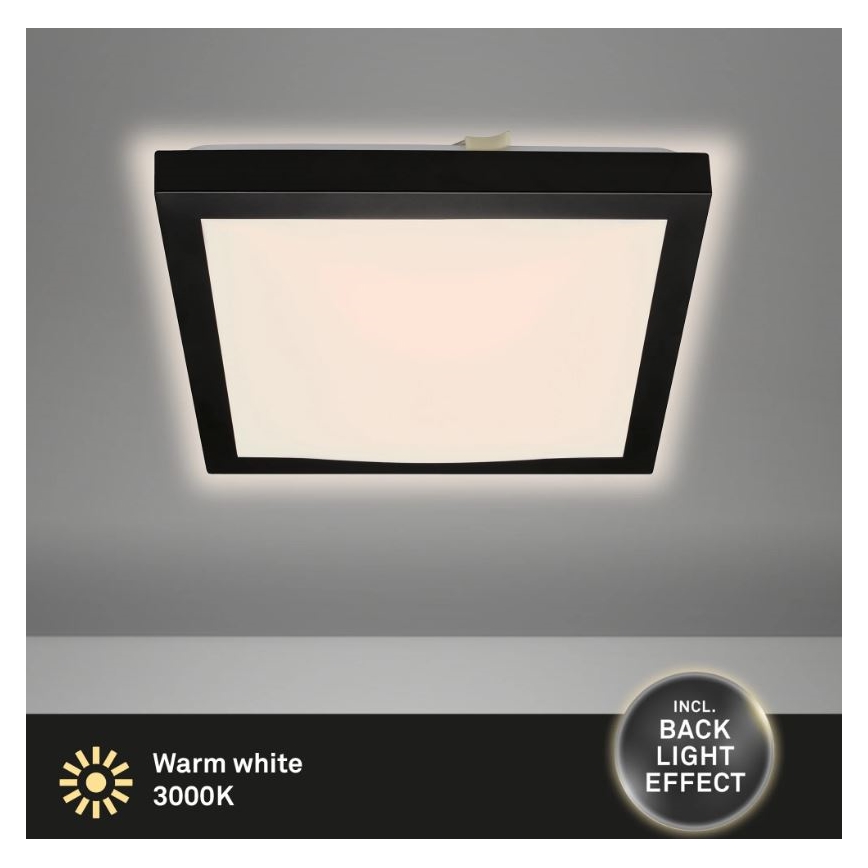 Briloner 3502-015 - LED-Deckenleuchte FLEDO LED/12W/230V