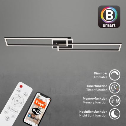 Briloner 3538-015 - Dimmbare LED-Hängeleuchte FRAME 2xLED/20W/230V 2700-6500K Wi-Fi Tuya + Fernbedienung
