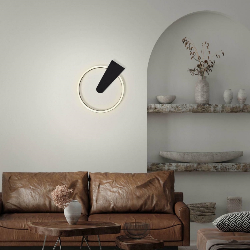 Briloner 3542-015 - Plafonnier à intensité variable NICO LED/12W/230V noir