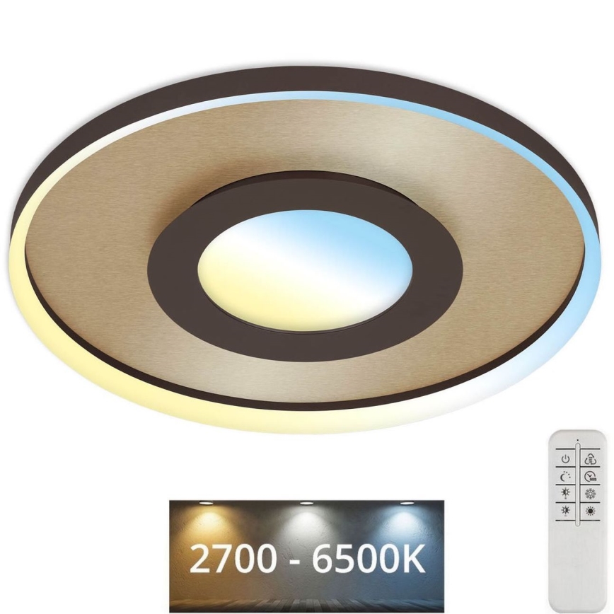 Briloner 3640017 - Lampada da soffitto dimmerabile a LED FRAME LED/25W/230V 2700-6500K con telecomando