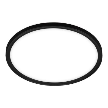 Briloner 3642-415 - Plafoniera LED da bagno SLIM LED/19W/230V diametro 29 cm IP44 nero