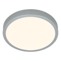 Briloner 3700-014 - LED-Deckenleuchte RUNA LED/16W/230V 3000K d 28 cm silbern