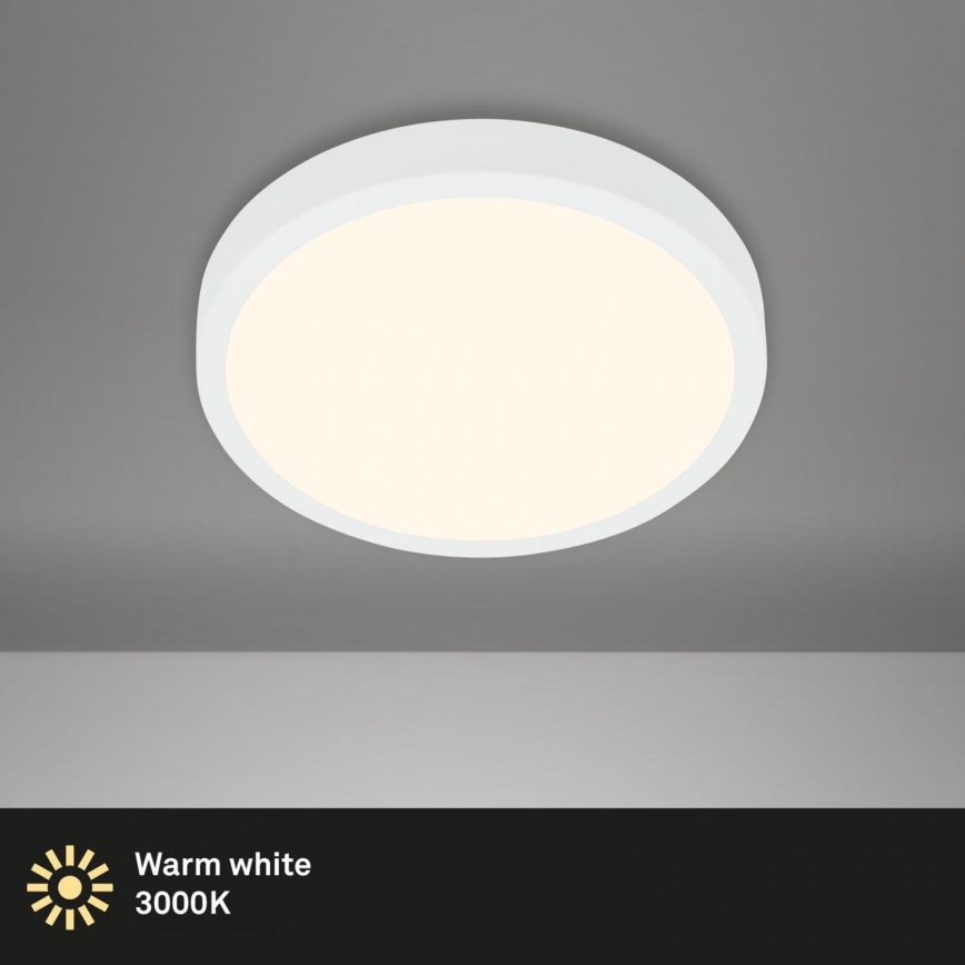 Briloner 3700-016 - LED-Deckenleuchte RUNA LED/16W/230V 3000K d 28 cm weiß