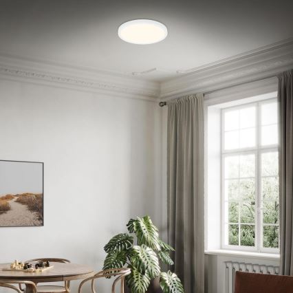 Briloner 3703-016 - LED-Deckenleuchte RUNA LED/24W/230V 3000K d 38 cm weiß