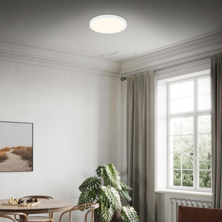 Briloner 3703-016 - LED-Deckenleuchte RUNA LED/24W/230V 3000K d 38 cm weiß