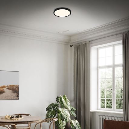 Briloner 3704-015 - Plafoniera LED dimmerabile RUNA LED/22W/230V 2700-6500K nero + telecomando