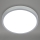 Briloner 3709-014 - Plafonier RGBW à intensité variable LED/22W/230V 4000K d. 38 cm argent + Télécommande