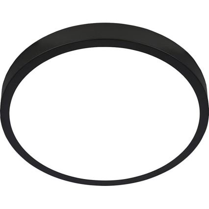 Briloner 3709-015 - Plafoniera dimmerabile RGBW LED/22W/230V 4000K diametro 38 cm nero + telecomando