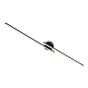 Briloner 3717-025 - Lampadario a plafone LED REY 2xLED/12W/230V nero