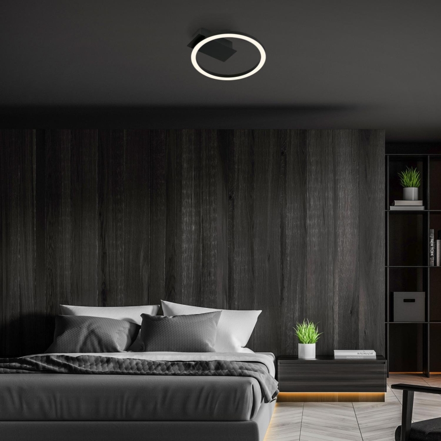 Briloner 3778-015 - LED-Deckenleuchte FRAME LED/5W/230V Ø 20 cm schwarz