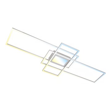 Briloner 3812019 - Plafonnier LED dimmable RAM LED/56W/230V Wi‑Fi Tuya 111x42 cm + télécommande