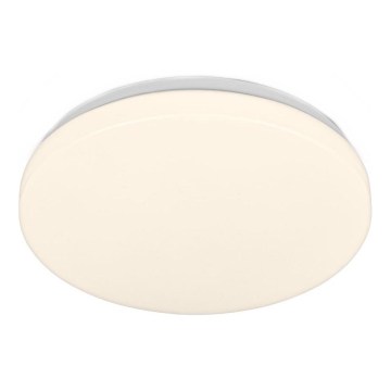 Briloner 3827-016 - LED-Deckenleuchte für Badezimmer mit Sensor WALK, 13 W/230 V, IP54, Ø 27 cm, weiß