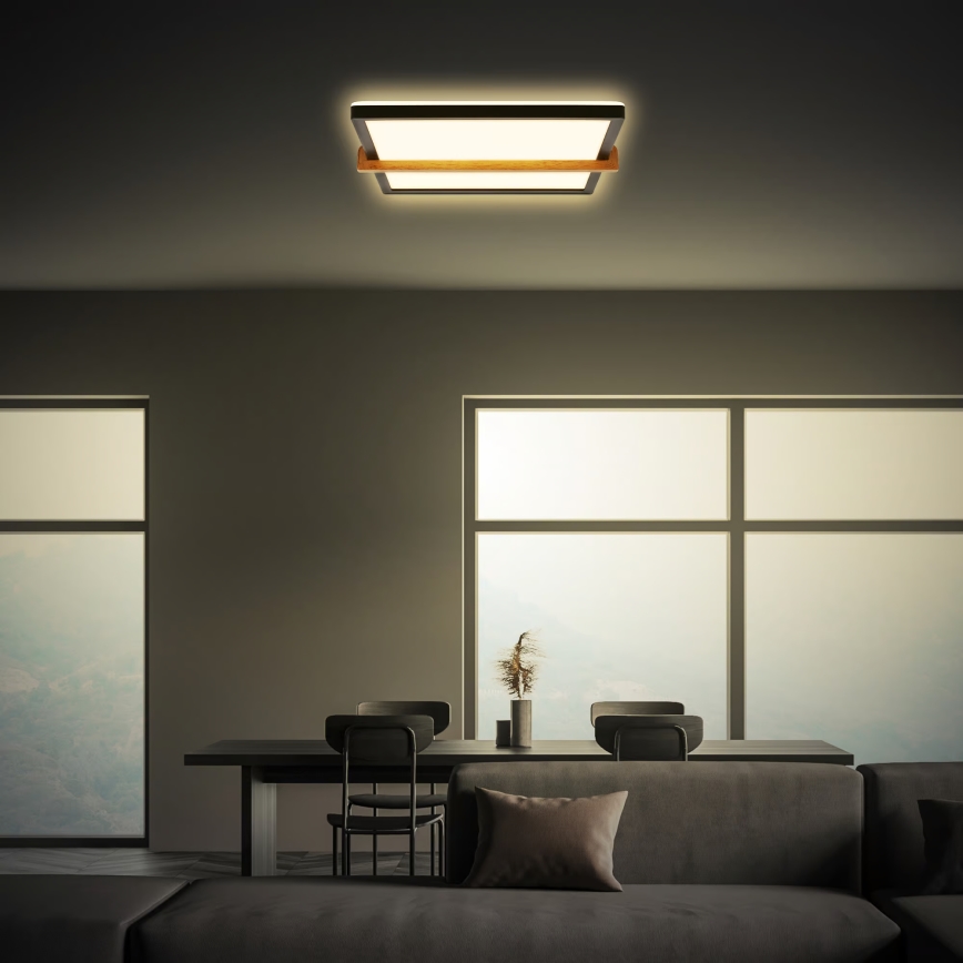 Briloner 3845015 - Plafoniera LED/18W/230V 29,5x31,5 cm