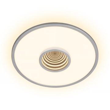 Briloner 3847014 - LED-Deckenleuchte TORO LED/18W/230V Ø 42 cm mattchrom