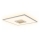 Briloner 3848014 - LED-Deckenleuchte TORO LED/18W/230V 42x42 cm matt-chrom
