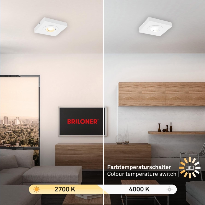Briloner 3996016 - Faretto LED CTS LED/4W/230V 2700/4000K bianco