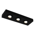 Briloner 3996035 - Faretto LED CTS 3xLED/4W/230V 2700/4000K nero