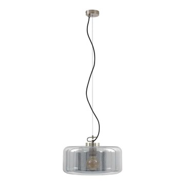 Briloner 4018-014 - Lampadario a sospensione con filo SEVENTIES 1xE27/40W/230V limpido