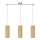 Briloner 4712-037 - Lampadario a sospensione con filo 3xE27/25W/230V