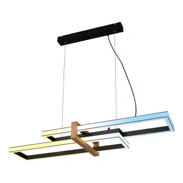 Briloner 4768015 - LED-dimmbare Pendelleuchte mit Seilabhängung LED/44W/230V 2700-6500K + Fernbedienung
