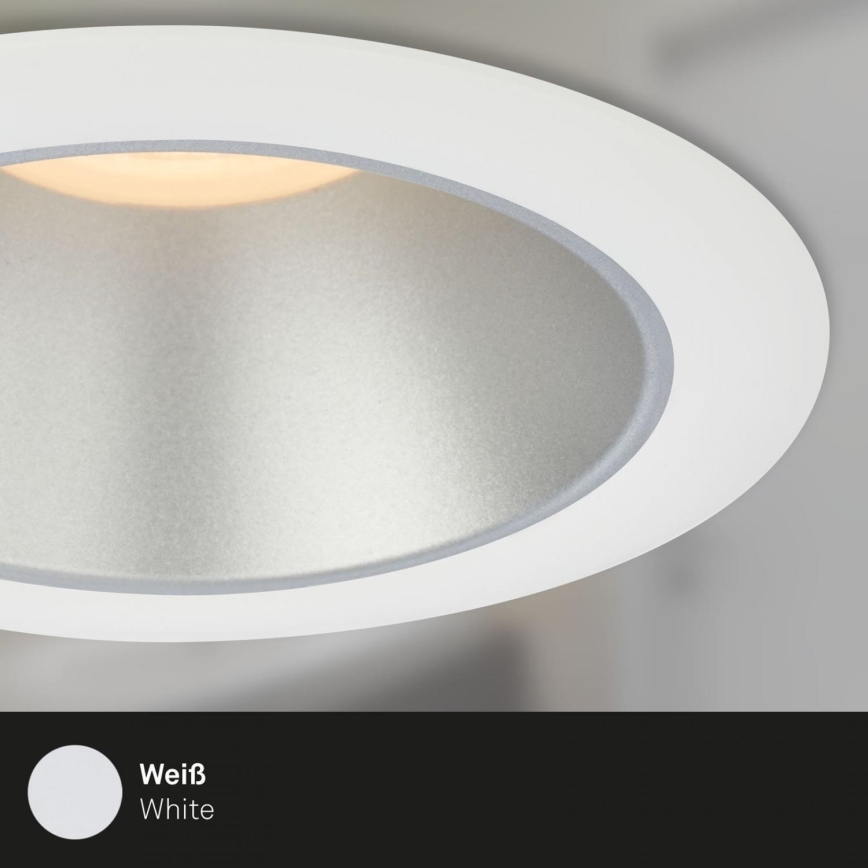 Briloner 7041-036 - SET 3x Lampada LED da incasso per bagni LED/4,9W/230V IP44 bianco