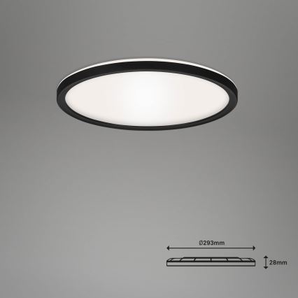 Briloner 7058-015 - Dimmbares LED-Licht SLIM LED/18W/230V 2700-6500K Wi-Fi Tuya + Fernbedienung