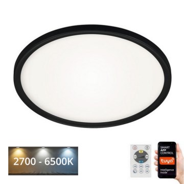 Briloner 7058-015 - Luce LED dimmerabile SLIM LED/18W/230V 2700-6500K Wi-Fi Tuya + telecomando