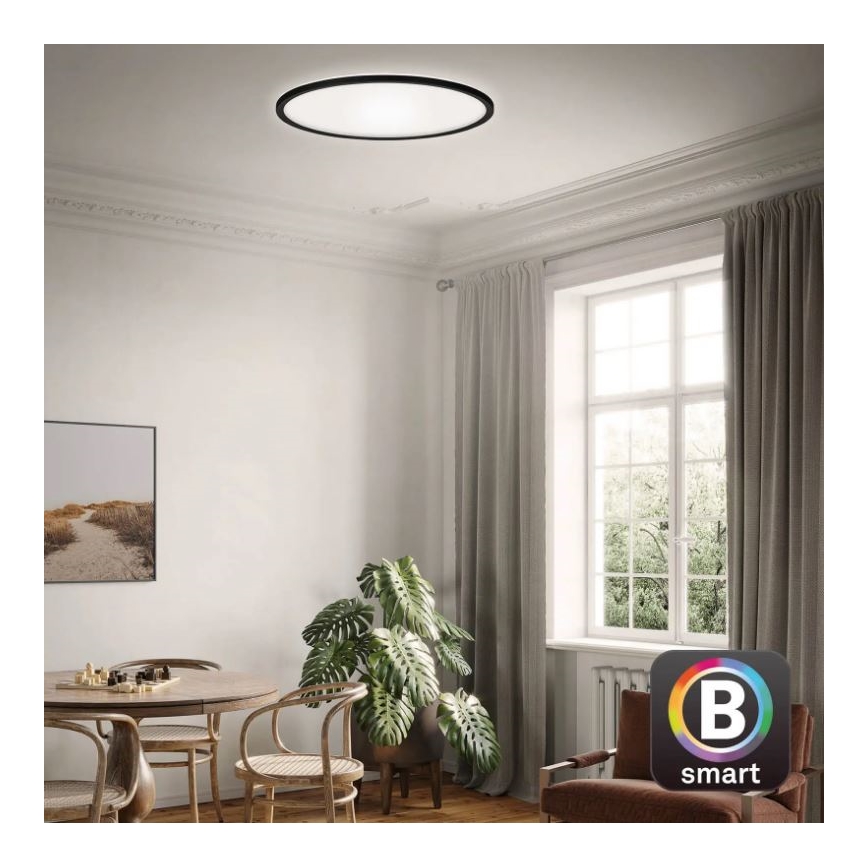 Briloner 7059-015 - Dimmbare LED-Deckenleuchte SLIM LED/22W/230V 2700-6500K Wi-Fi Tuya + Fernbedienung