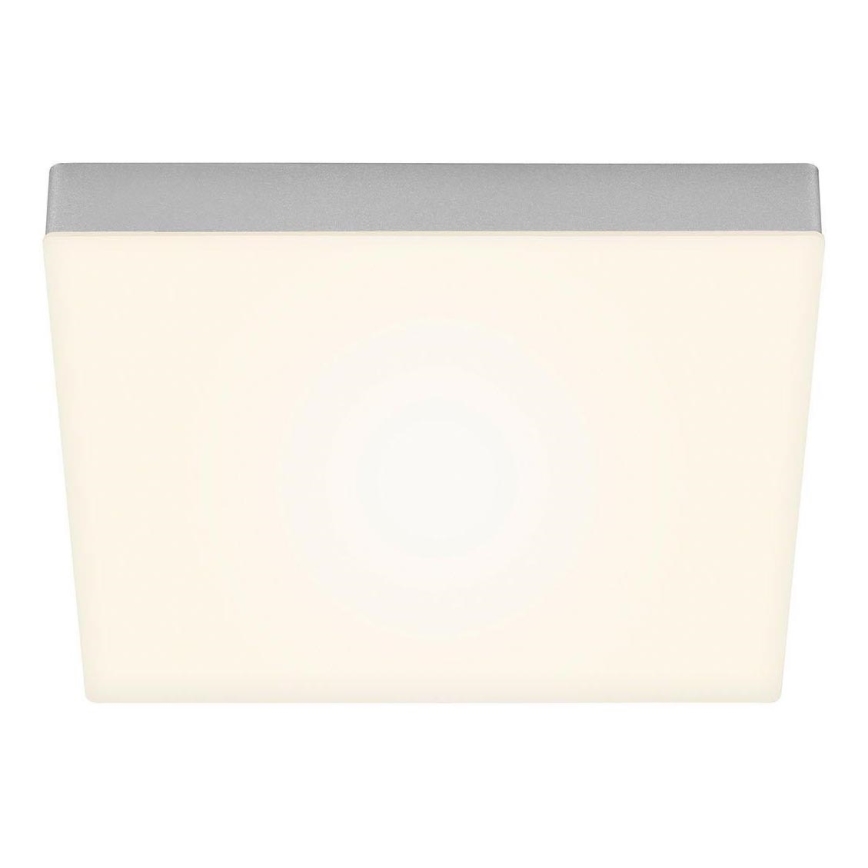 Briloner 7071-014 - LED-Deckenleuchte FLAME LED/21W/230V 3000K 28,7x28,7 cm silbern