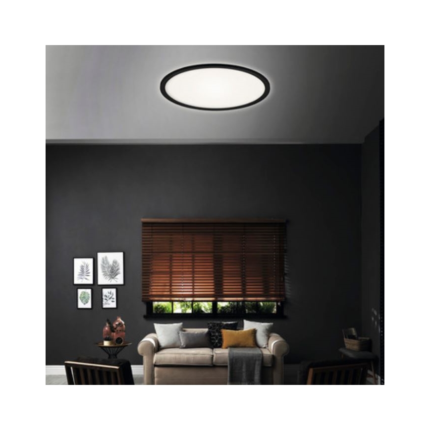 Briloner 7079-015 - Plafonnier à intensité variable LED SLIM LED/18W/230V 2700-6500K + télécommande