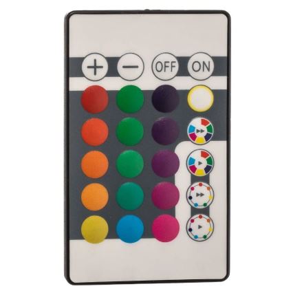 Briloner 7094-416 - LED RGBW dimmbare Deckenleuchte SLIM LED/22W/230V + Fernbedienung