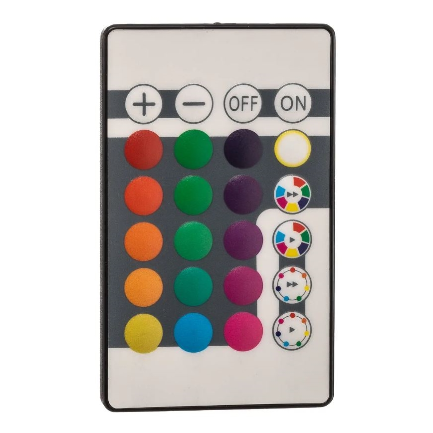 Briloner 7094-416 - LED RGBW dimmbare Deckenleuchte SLIM LED/22W/230V + Fernbedienung