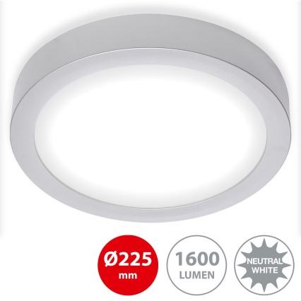 Briloner 7117-414 - Plafoniera LED FIRE LED/16,5W/230V 4000K