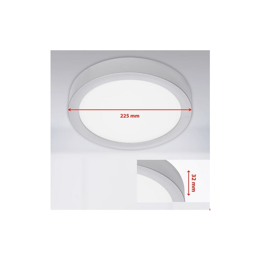 Briloner 7117-414 - Plafoniera LED FIRE LED/16,5W/230V 4000K