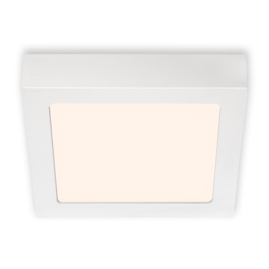 Briloner 7123-016 - LED-Deckenleuchte FIRE, 12 W, 230 V, 3000 K, 17 x 17 cm, weiß