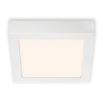 Briloner 7123-016 - Plafonnier LED FIRE LED/12W/230V 3000K 17x17 cm blanc