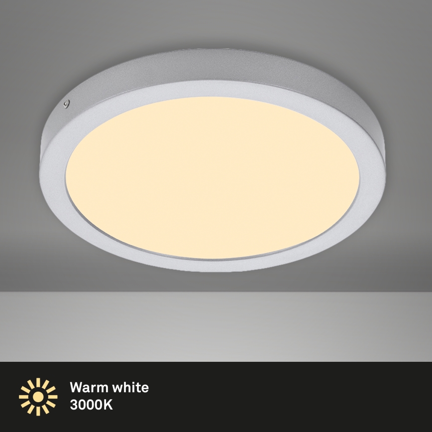 Briloner 7132-014 - LED-Deckenleuchte für das Badezimmer FIRE LED/21W/230V 3000K IP44