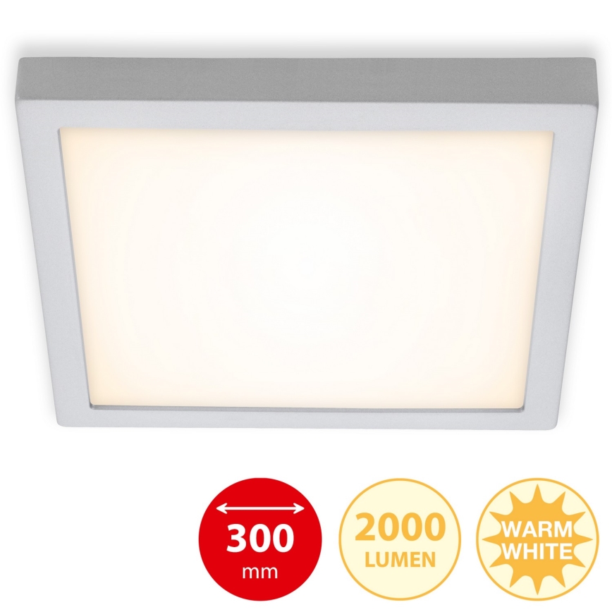 Briloner 7142-014 - LED-Deckenleuchte FIRE LED/21W/230V 3000K