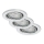 Briloner 7148-039-SET 3xLED luce da bagno dimmerabile GU10/5,5W/230V IP23