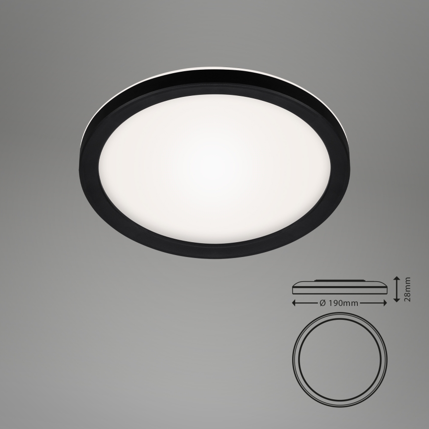 Briloner 7150-415 - Plafoniera LED SLIM LED/12W/230V diametro 19 cm