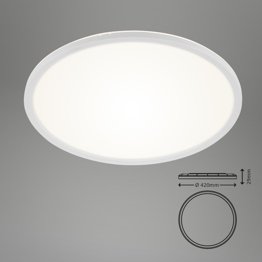 Briloner 7157-416 - Plafoniera LED SLIM LED/22W/230V diametro 42 cm