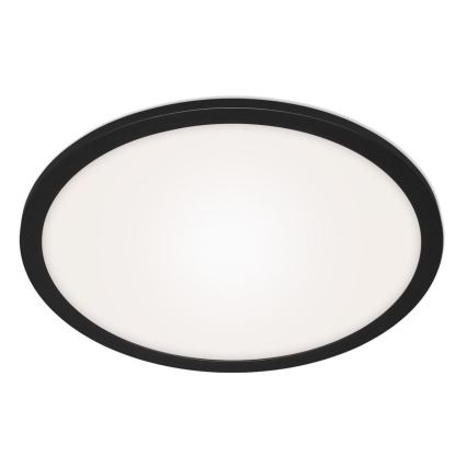Briloner 7168-015 - Plafonnier à intensité variable PIATTO LED/22W/230V 3000-6500K d. 40 cm noir + Télécommande